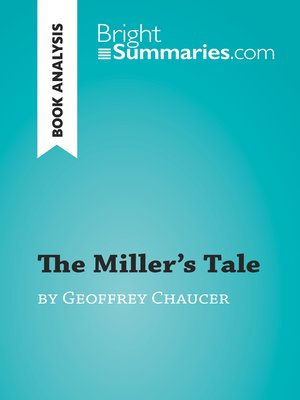cover image of The Miller's Tale by Geoffrey Chaucer (Book Analysis)